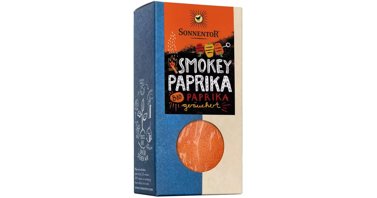 Smoked paprika powder, organic