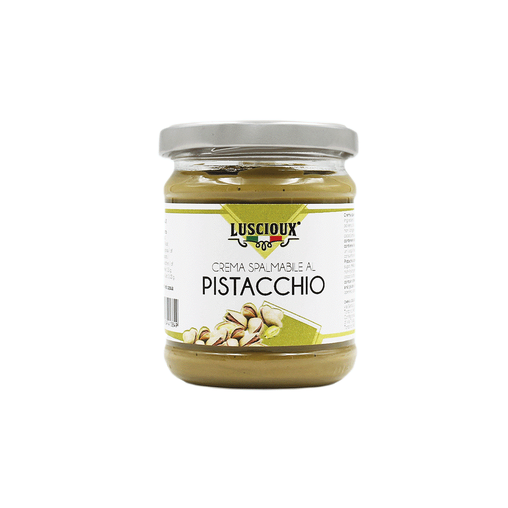 Pistachio nut cream LUSCIOUX, 45%, 200 g