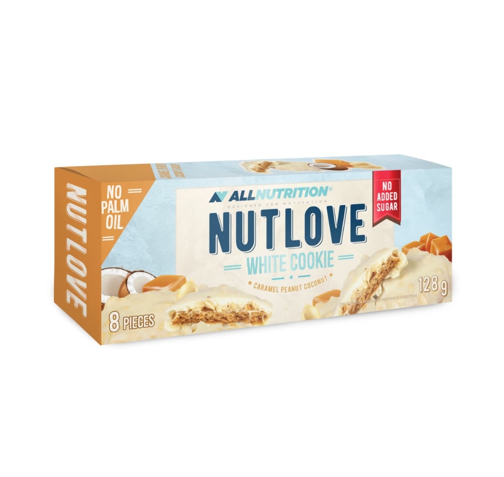 NUTLOVE WHITE COOKIE CARAMEL PEANUT COCOUNT