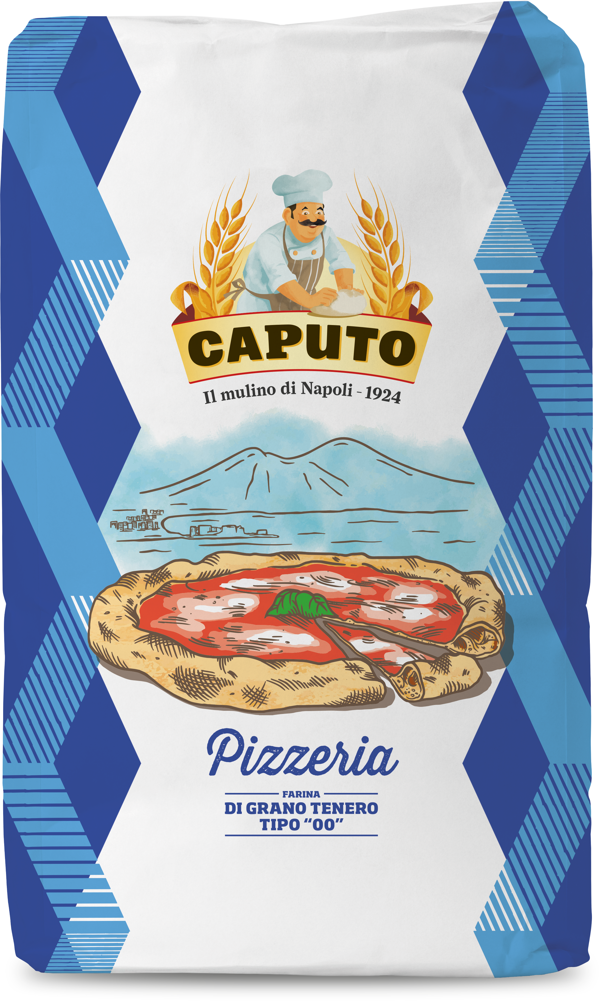 Itališki miltai CAPUTO, Pizzeria, 25 kg