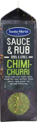 Sauce & Rub Mix SANTA MARIA, BBQ, Chimichurri, 350 g.