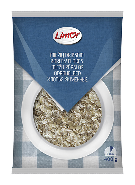 Barley flakes LIMOR, 400 g