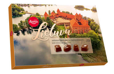 Tamsaus šokolado asorti LAIMA LIETUVA, 360 g