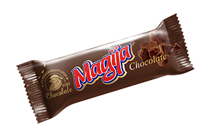 Varškės sūrelis MAGIJA su kakav. ir šok. sk. gab., 24% rieb., 45 g