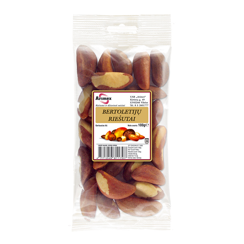 Brazil nuts ARIMEX, 100 g