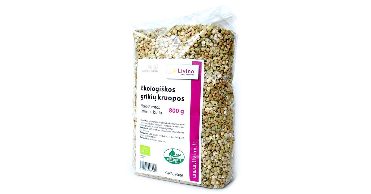 Buckwheat groats (raw), organic