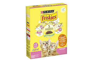 Complete kitten food FRISKIES JUNIOR, 300 g