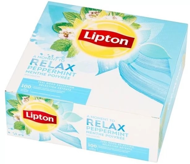 Tea LIPTON Classic, with peppermint, 100 pcs