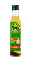 FLORIOL Rapsų aliejus su baziliku, pomidorais ir česnaku 250ml