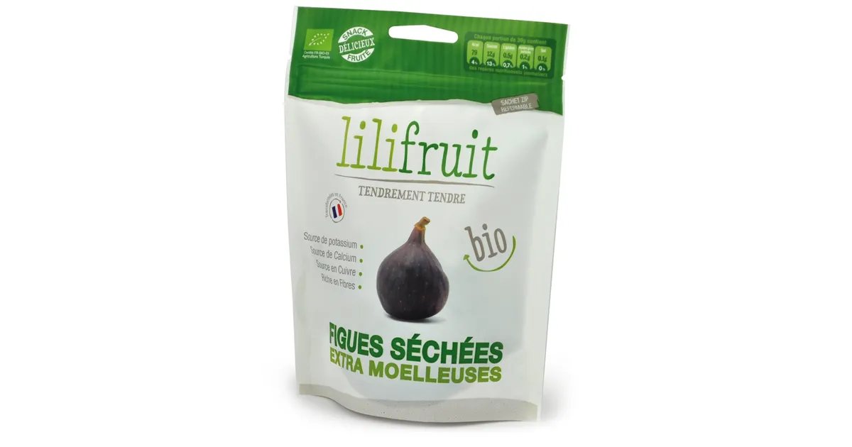 Soft rehydrated dried figs, organic