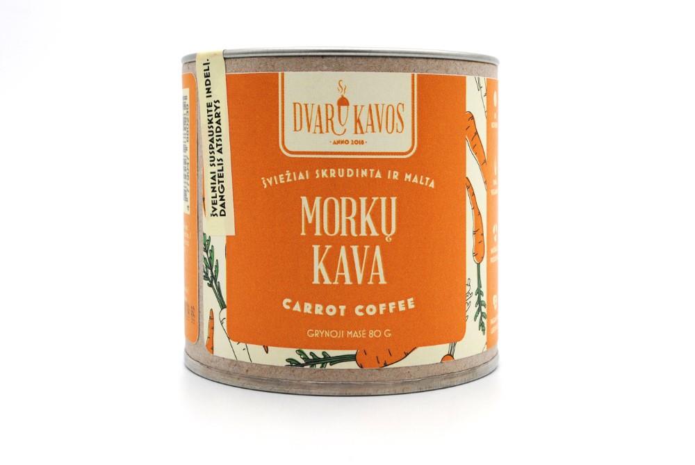 Morkų kava, Šviežiai skrudinta ir malta, 100g