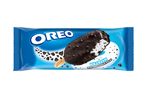 Grietinėlės skonio ledai su sausainiais OREO 65g