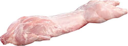 Frozen rabbit without head ( with giblets), kg