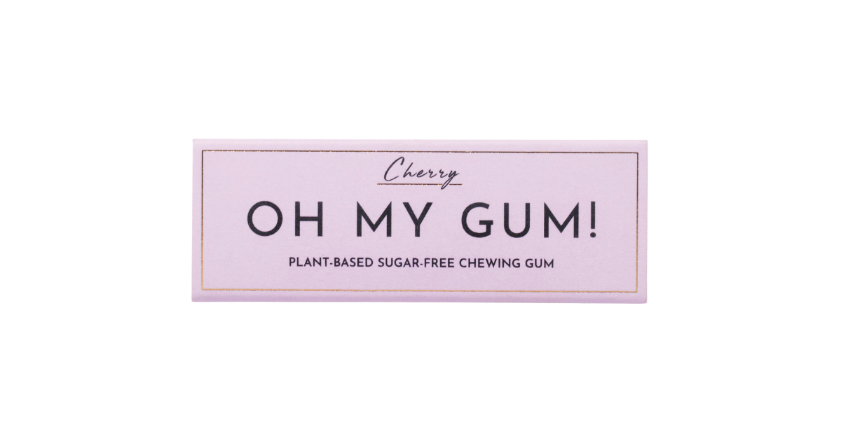 Becukrė kramtomoji guma su ksilitoliu,  vyšnių skonio