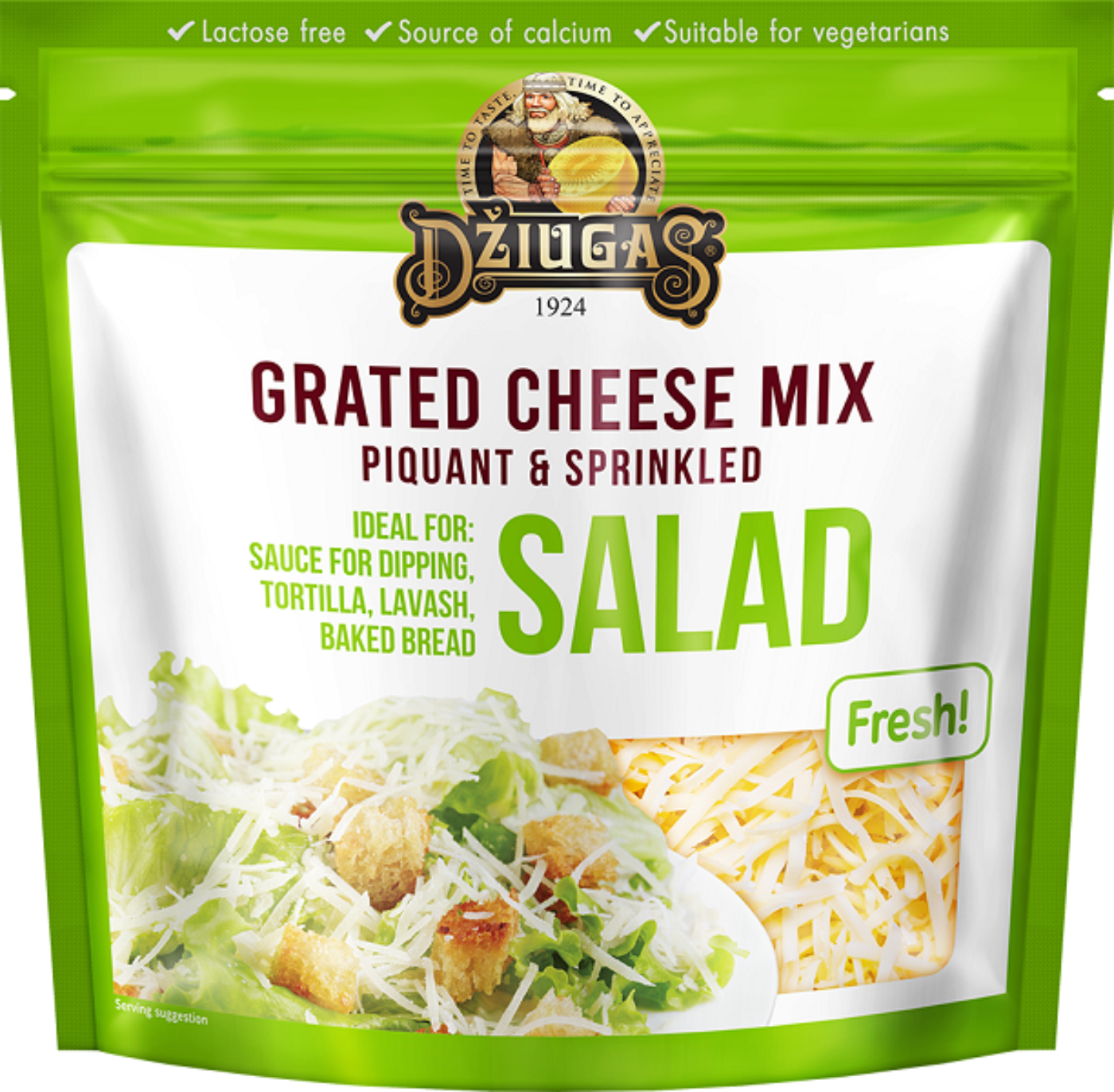 Grated hard cheese for salad 40% fat.200g