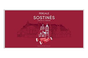 Saldainiai PERGALĖ SOSTINĖS CREAM AND LIQUEUR 400g