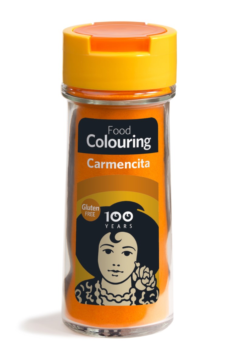 Food coloring CARMENCITA, orange, 65 g