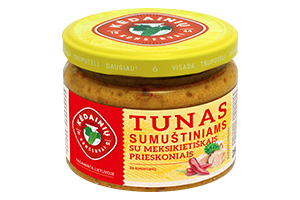 KĖDAINIŲ tunas su meksikietiškais prieskoniais, 280 g