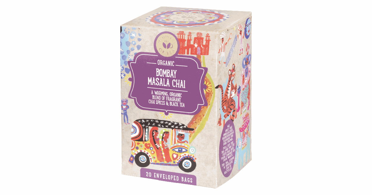 Black tea with spices "Bombay Masala Chai", organic