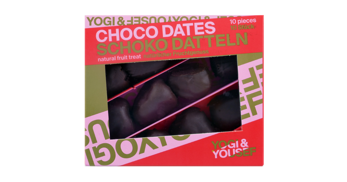 Fresh dates in dark chocolate