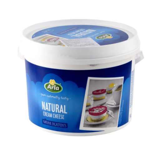 Cream cheese plain ARLA, 24,5%, 3 kg