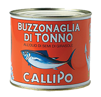 CALLIPO tunų gabaliukai saulėgrąžų aliejuje, 620 g