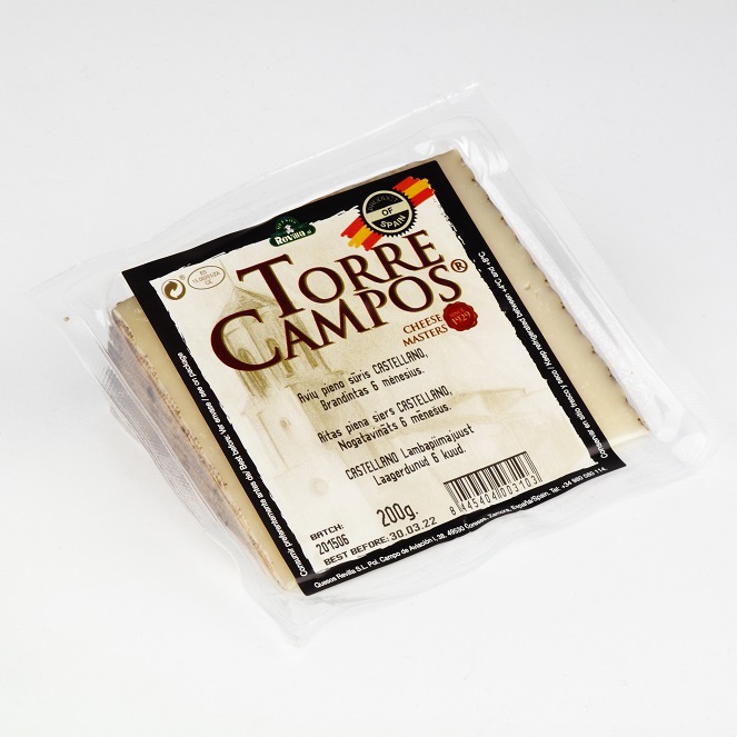 Sheep's milk cheese CASTELLANO, matured for 6 months, 200 g