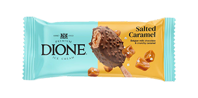 DIONE ledai su sūdyta karamele 90 ml