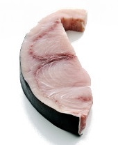 Swordfish steaks, skin on, ~200 g, 20% glaced, ~1 kg