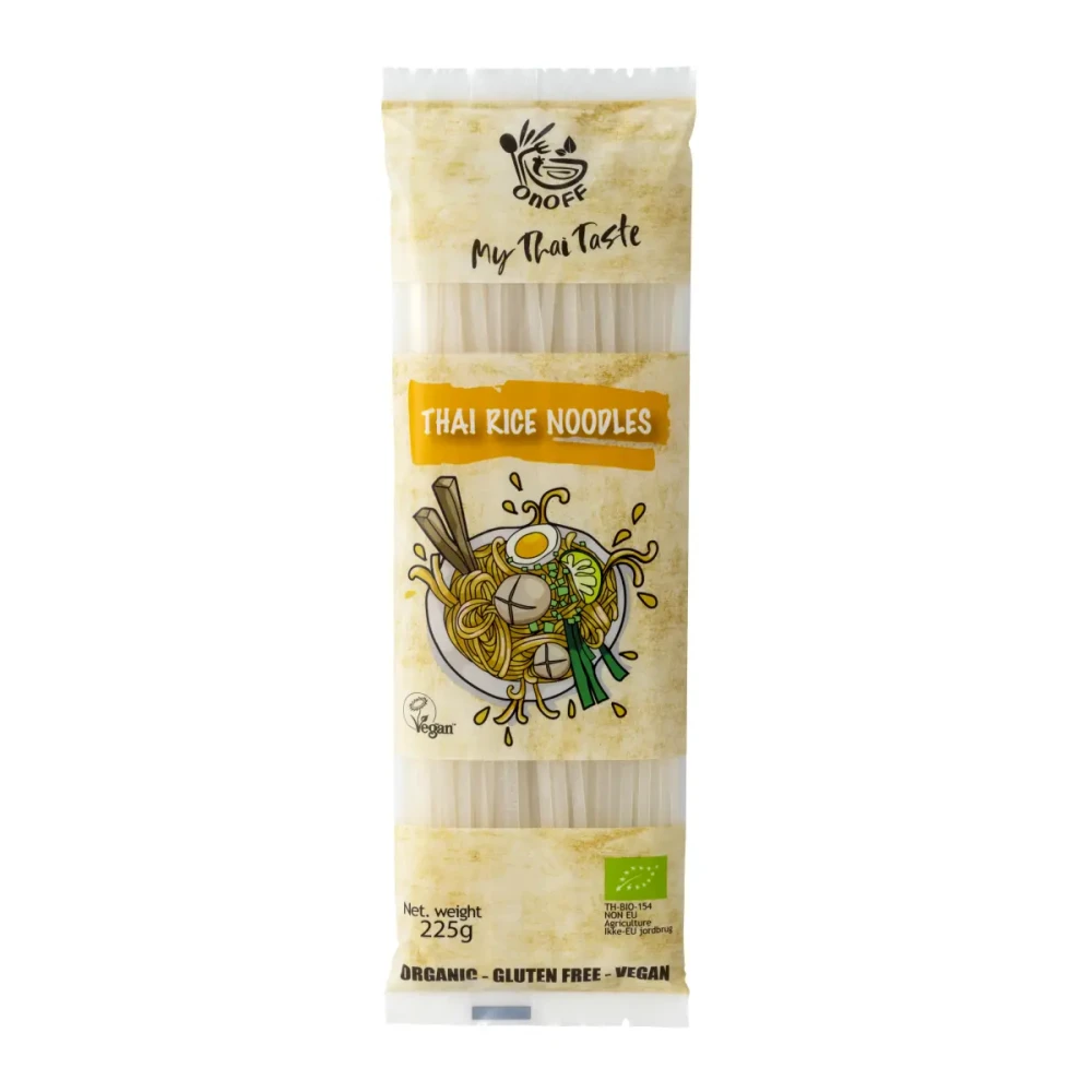 Ryžių makaronai THAI, ekologiški