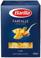 BARILLA FARFALLE Pasta (bow-ties), 500 g