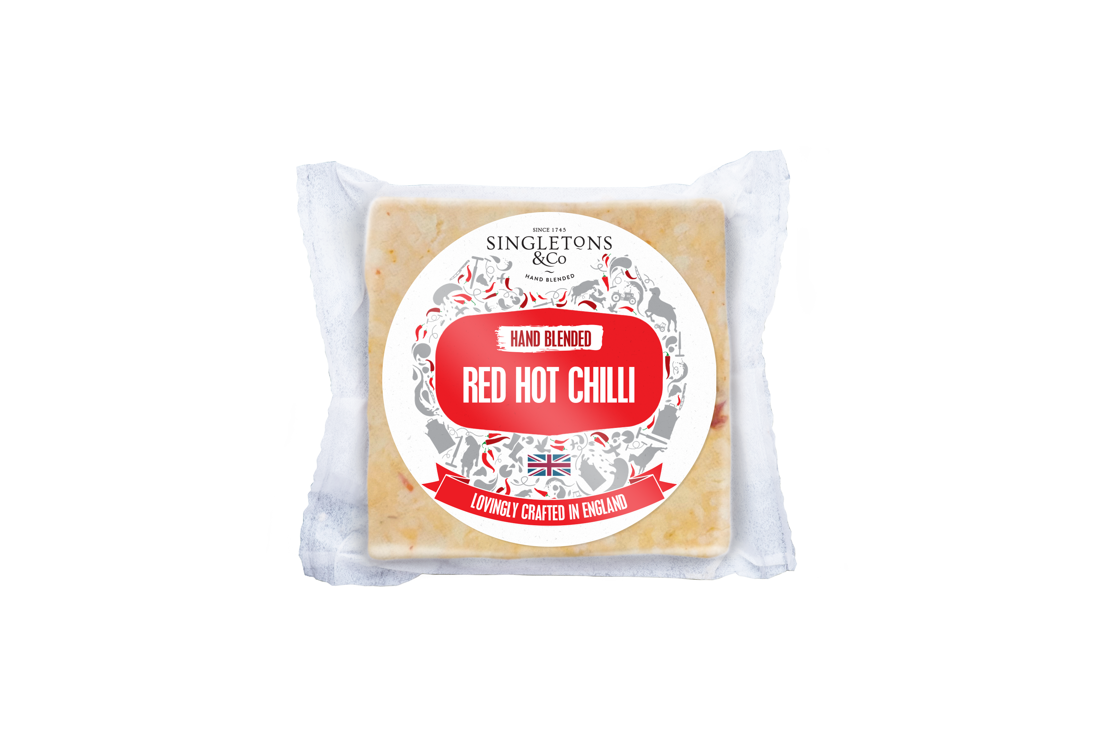 Cheese RED HOT Chili Cheddar, 200g