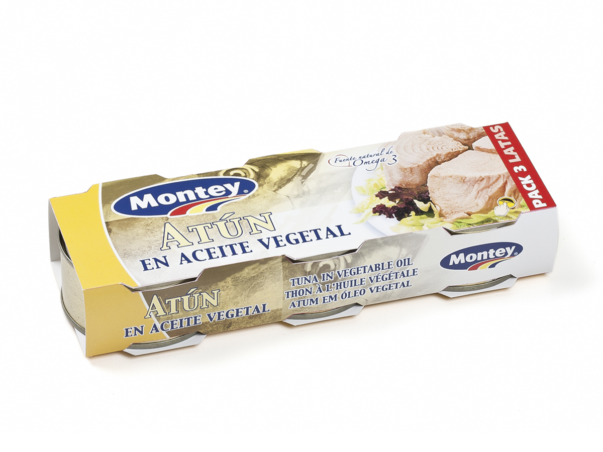 Tuna in oil, 240/156 g (3 x 80 g)