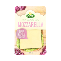 Pjaustytas sūris ARLA Mozzarella, 22 %, 150 g