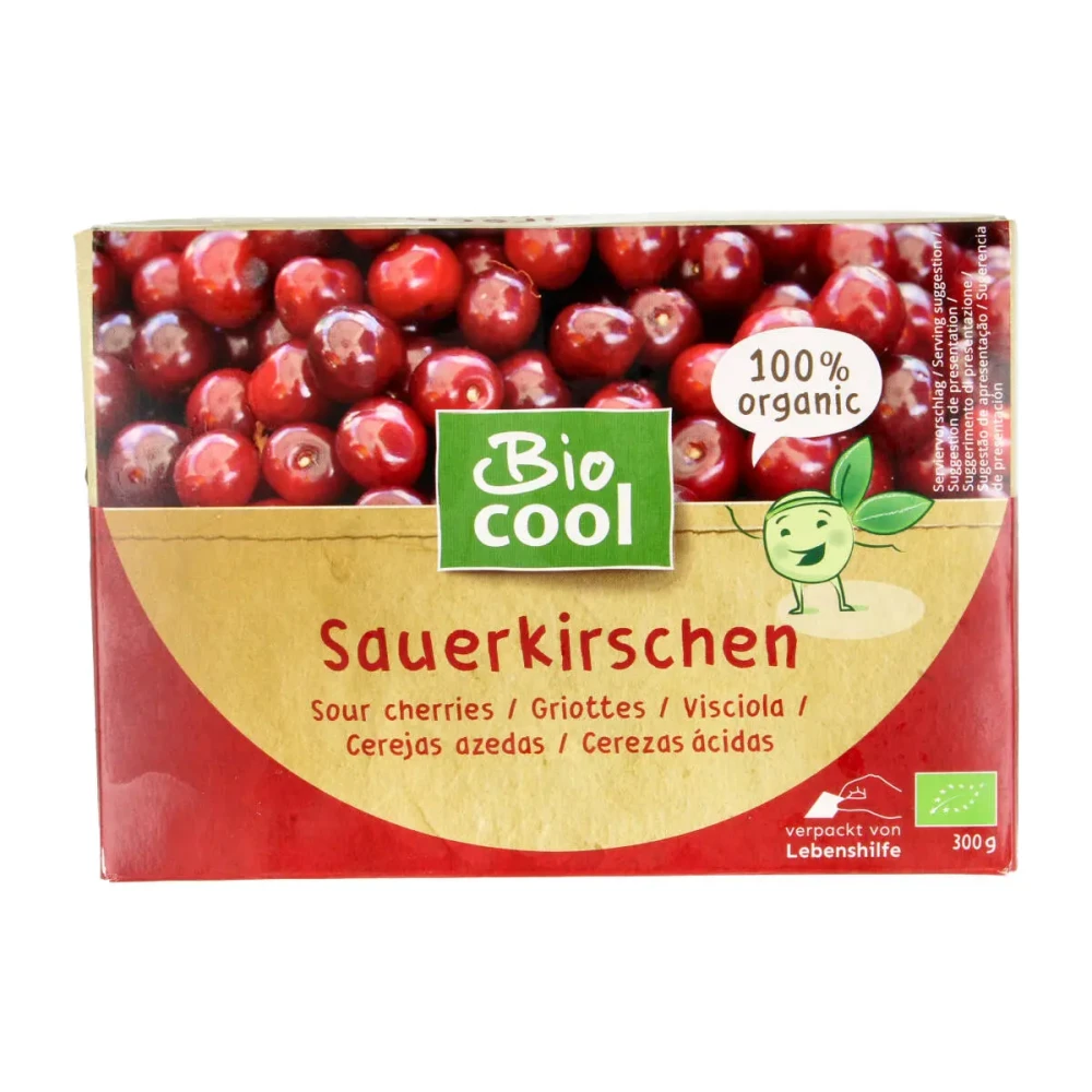 Vyšnios, šaldytos, ekologiškos