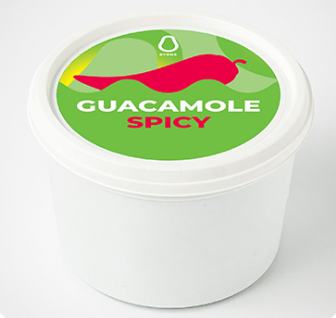 Frozen spicy guacamole, 500 g