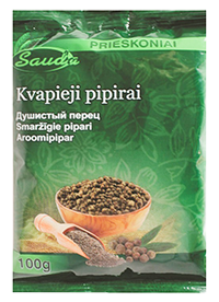 Kvapieji pipirai SAUDA (žirneliai), 100 g