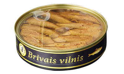 Šprotai aliejuje  BRIVAI VILNIS, 160 g