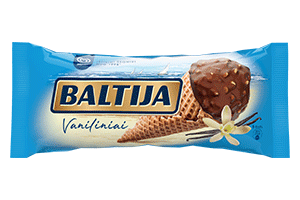 Vaniliniai ledai BALTIJA VANILLA, 150 ml