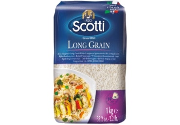 Long grain rice SCOTTI, 1 kg