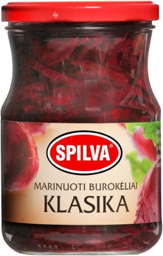 Marinated beet SPILVA Klasika, 570/330 g