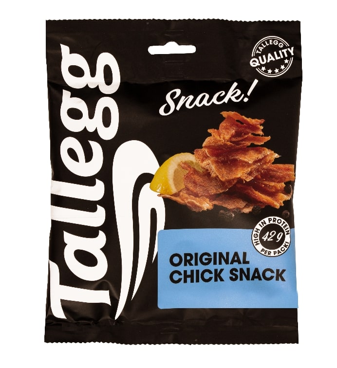 Dried chicken fillet strips TALLEGG, 80 g