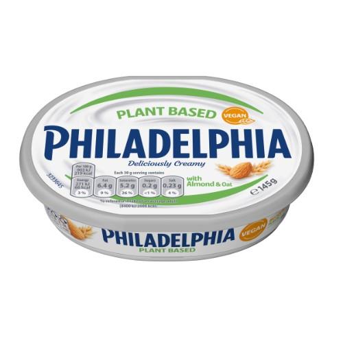 Spreadable cheese PHILADELPHIA plant based, 145g N