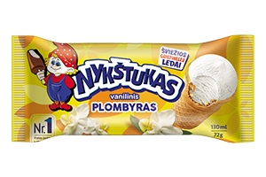 Vanilinis plombyras NYKŠTUKAS, 130 ml