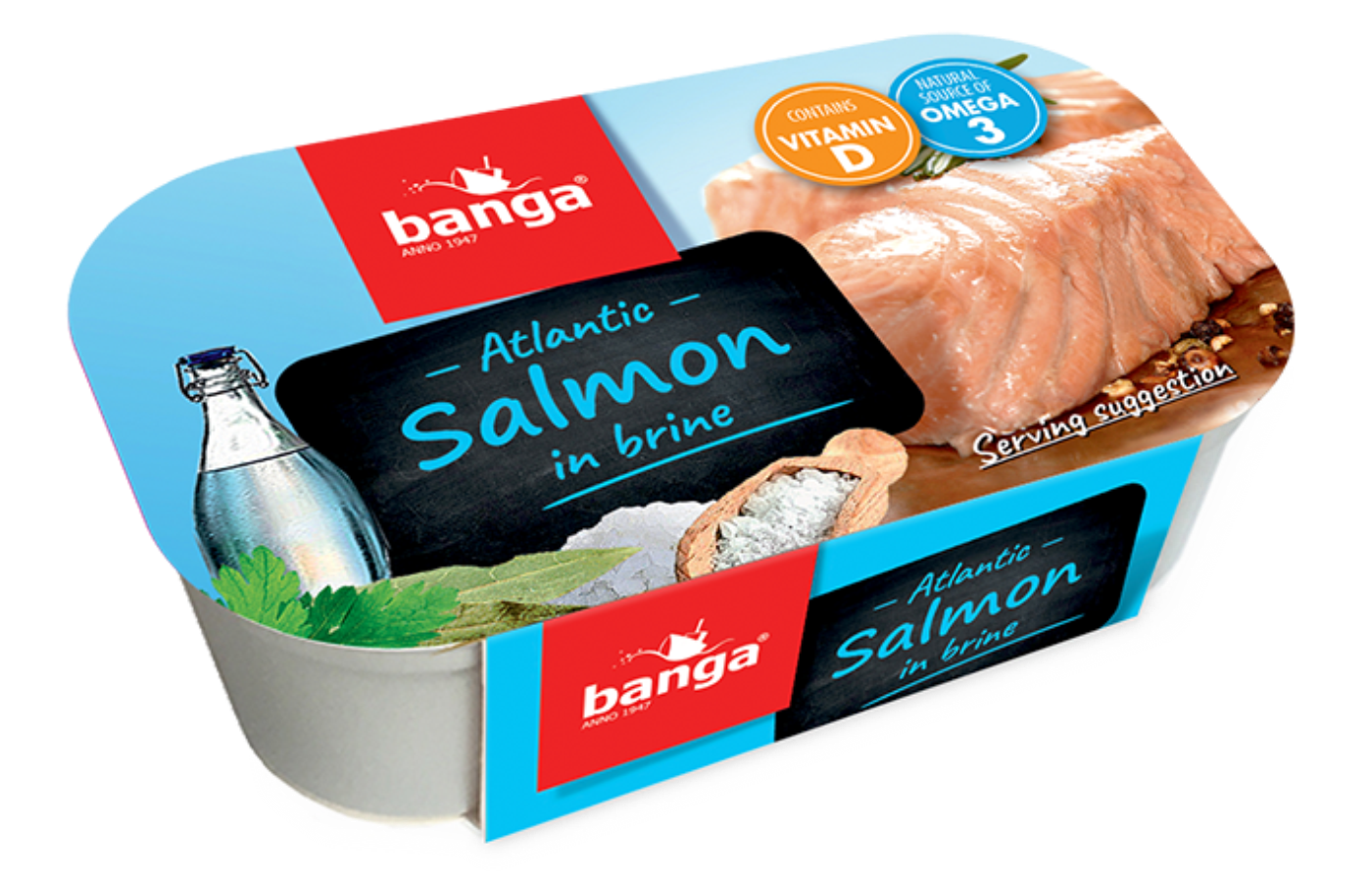 Salmon in brine 120 g