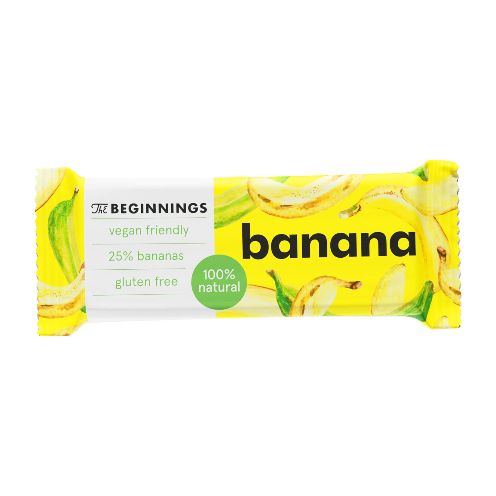 Vegan bar The BEGINNINGS, with banana, 40 g