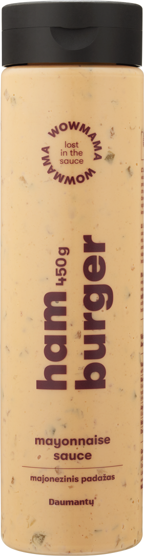 Sauce WOWMAMA Hamburger, 450 g