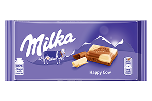 Pieninis šokoladas MILKA HAPPY COWS, 100 g