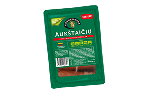 AUKŠTAIČIŲ karštai rūkytos dešrelės 500g