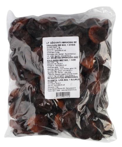 Dried apricots, without preservatives, 1 kg